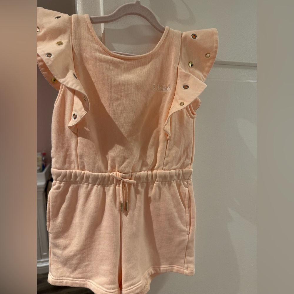 Chloe Girls' All In One Cotton Jumpsuit